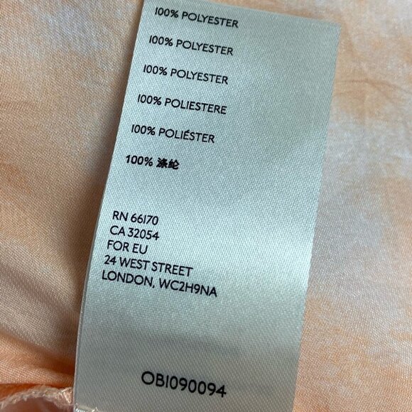 Nwt Free People Martine Flirt Tie Dye Mini Skirt Size 6 Peach New With Tags Boho - Picture 8 of 11